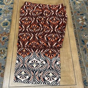 Anthropologie Size 24W Wide leg Print pants NWOT